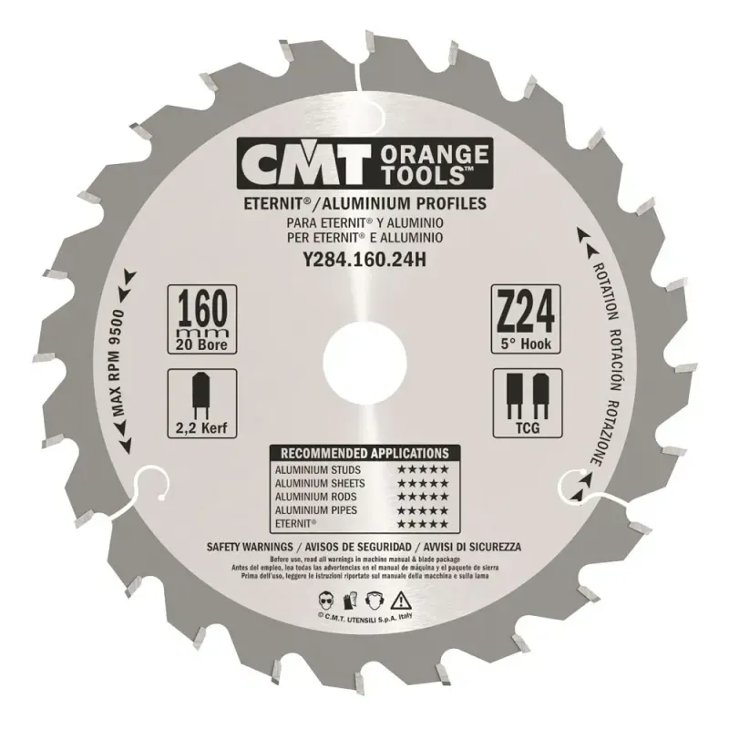 CMT Klinge 160x2,2x20 Z24 TF - 284.160.24H