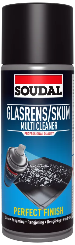 Soudal Glasrens/Skum multi cleaner spray 400ml