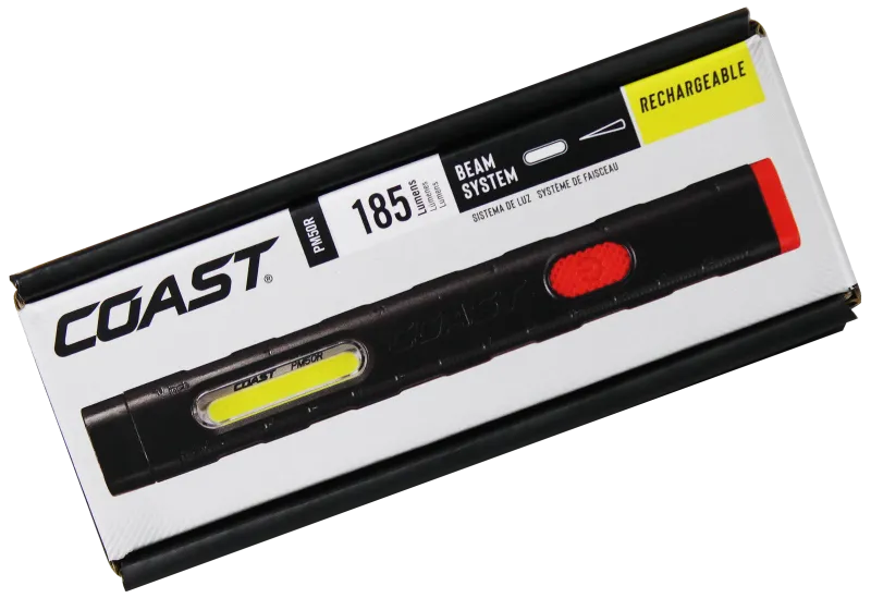 Coast PM50R arbejdslampe m/magnet 185lm genopl.