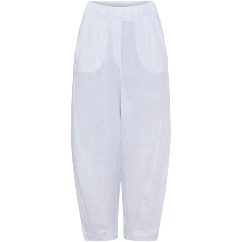 Marta du Chateau dame bukser MdcEvra TC16635M - Optical White