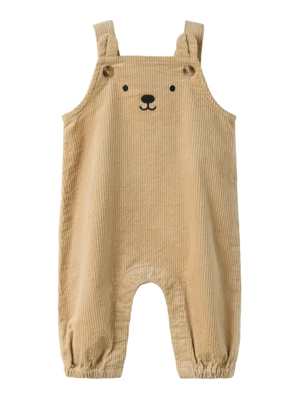 Name It Omega - Cord Overall - Sesame - 50 cm