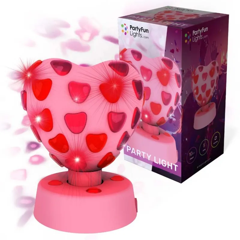 Heart Disco Lys  Ø:15,5cm