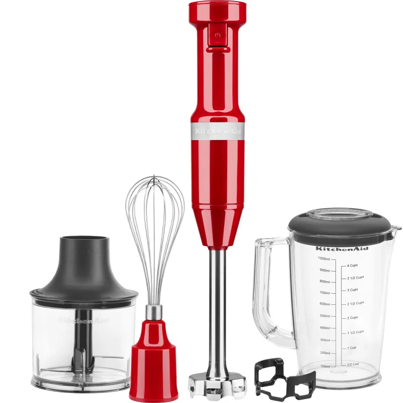 Kitchenaid 5KHBV83EER Stavblender, rød