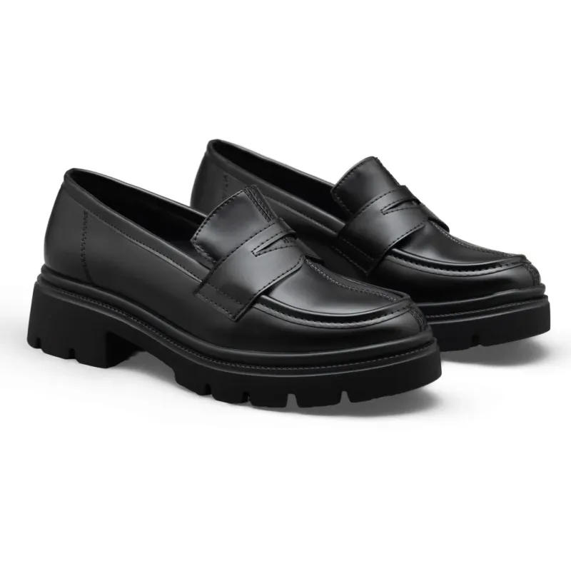 Majken dame loafers 9281 - Black