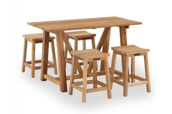 Hercules Teak Barsæt