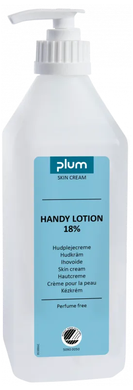 Plum Handy Lotion 18% hudcreme 600ml pumpeflaske