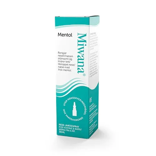 Miwana Næsespray Mentol - 30 ml.