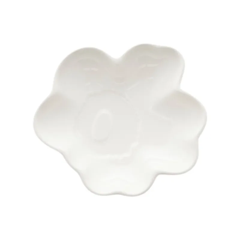 Marimekko Unikko-fad 9 cm, hvid