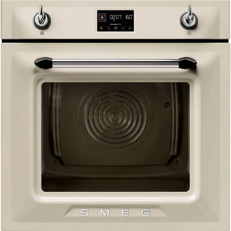 Smeg SOP6902S2P indbygningsovn 68 liter, creme