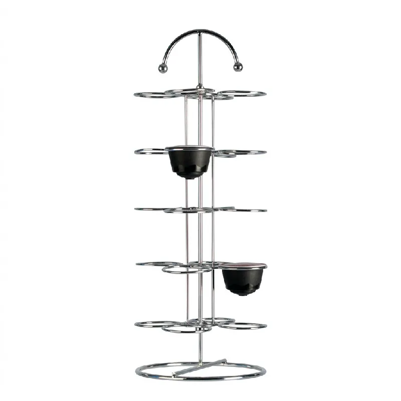 Kapselholder Til 20 Kapsler Metal H33cm
