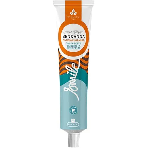 Toothpaste Cinnamon Orange + Fluoride - 75 ml.