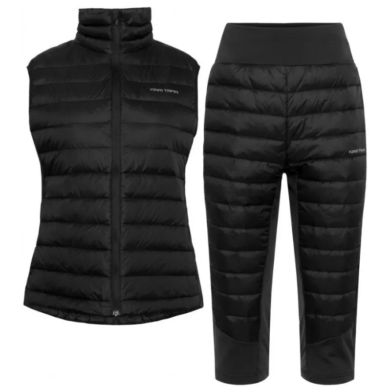 Kari Traa Emilie Down Vest Sæt, dame, sort