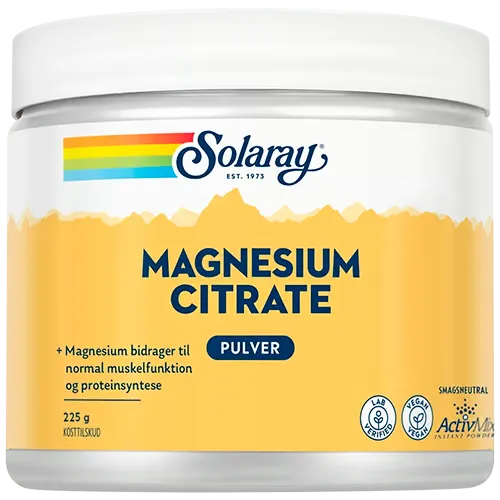 Solaray Magnesium Citrate Pulver (225 g)