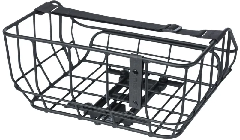 Basil Portland Kurv m. MIK 25L -  43.5x36x22.5cm - Black