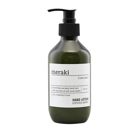 Meraki Linen Dew Hand Lotion 275 ml.