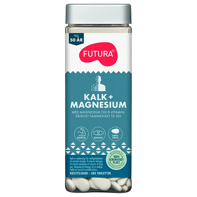 Futura Kalk + Magnesium (50+) (300 tabl)