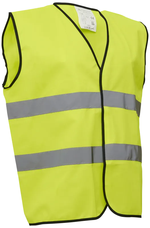Hi-vis sikkerhedsvest 132201R gul Str. 3XL