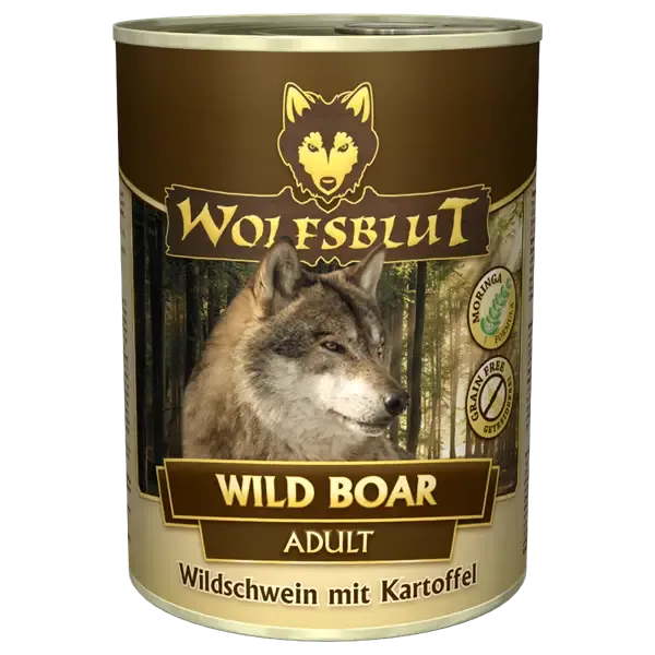 WolfsBlut Wild Boar Adult dåsemad, 395g