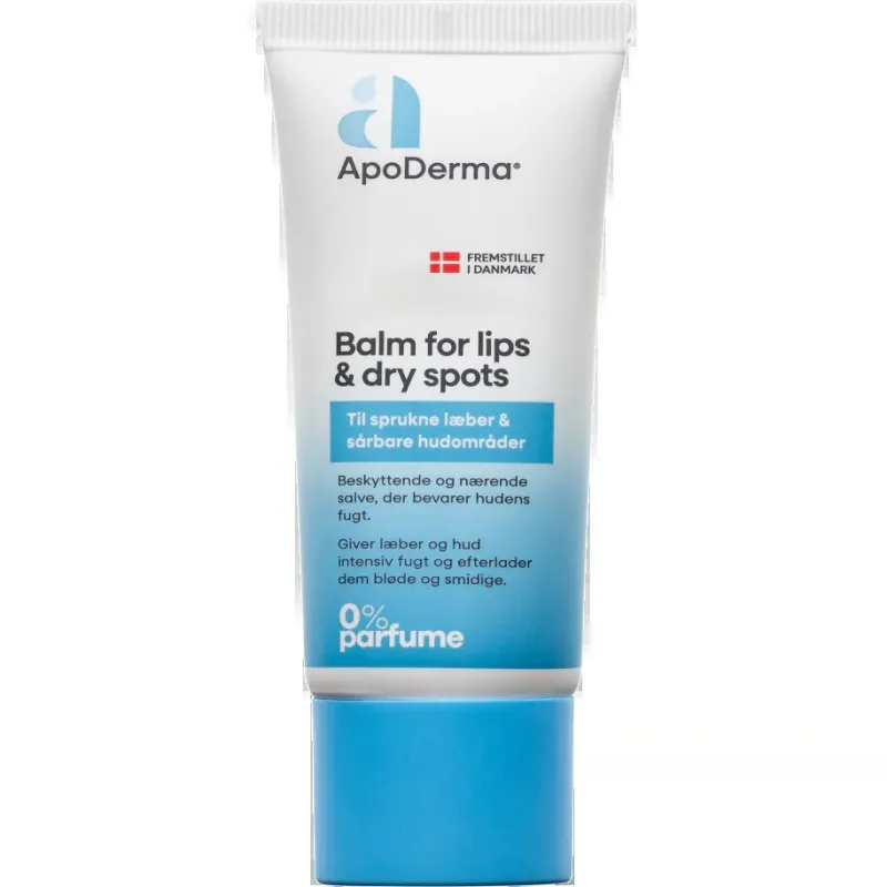 ApoDerma Balm for lips & dry spots - 30 ml.