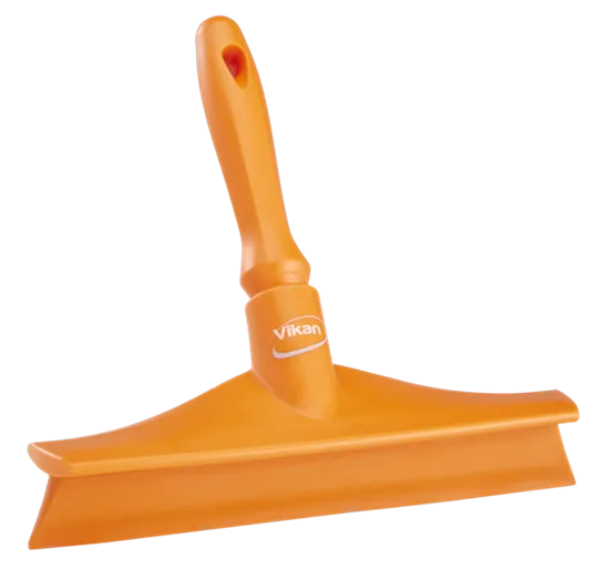 Vikan Ultra hygiejnisk bordskraber m/mini skaft, 245 mm, Orange