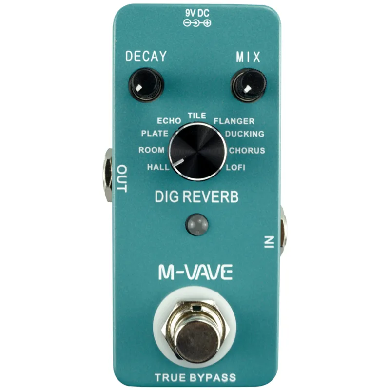 M-Vave Dig Reverb guitar-effekt-pedal
