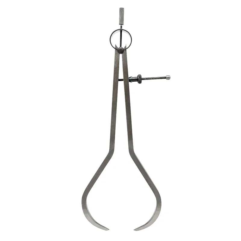 Krumpasser 250 mm med fjeder
