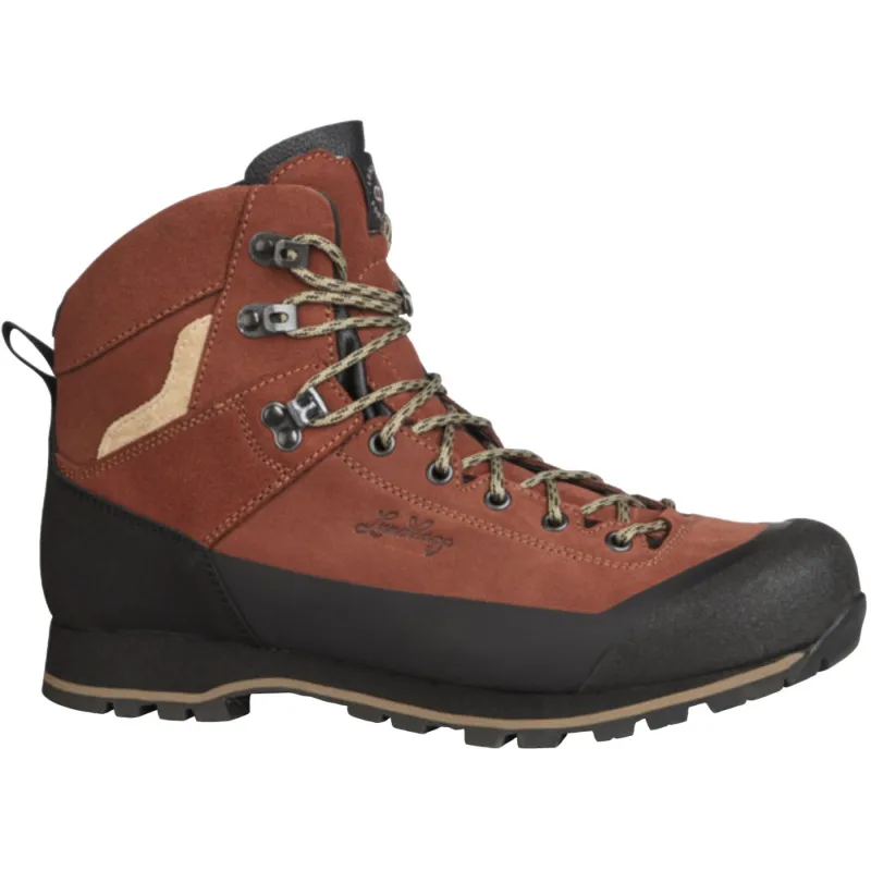 Lundhags Bjerg Mid, vandrestøvler, unisex, rød