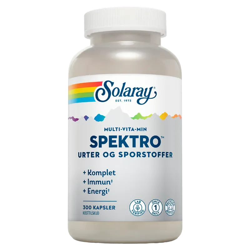 Solaray Spektro Multi-Vita-Min (300 kapsler)
