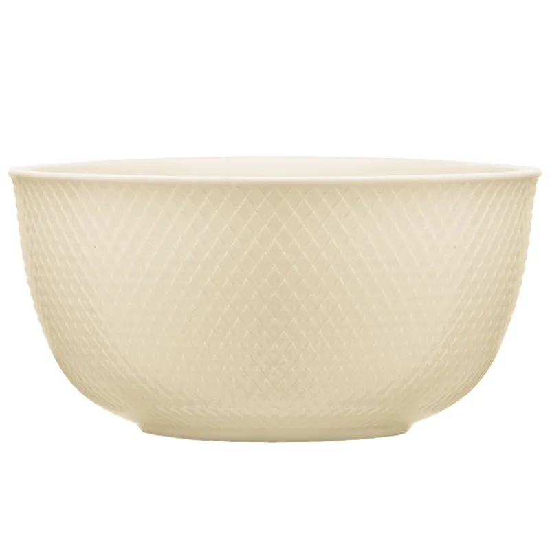 Lyngby porcelæn Rhombe Earth serveringsskål 22 cm, marble