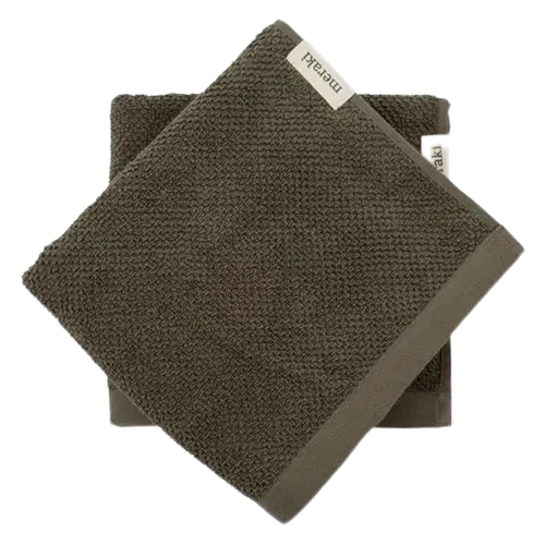 Meraki Håndklæde MKsolid Army (2 stk)