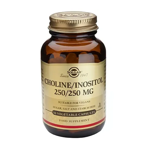 Solgar Choline/Inositol 250/250 mg (50 kaps)
