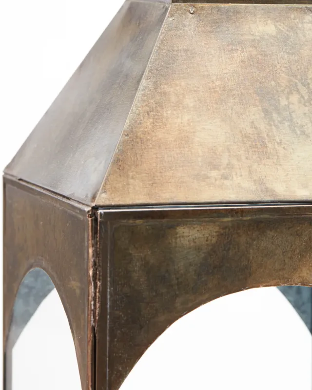House Doctor - Lanterne, Arch, Antik messing H38 cm