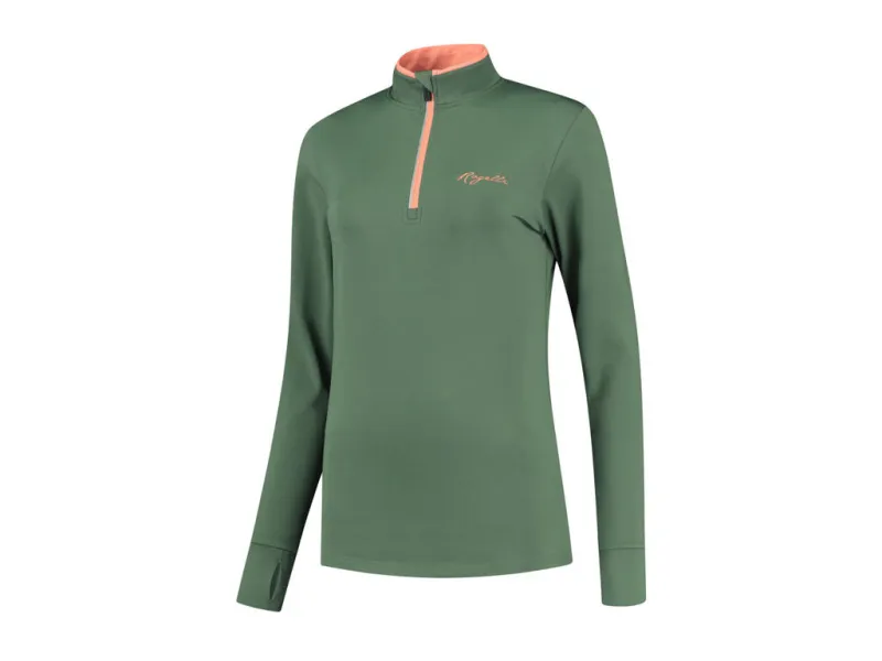 Rogelli Snake - Sports T-shirt Dame - Lange ærmer - Printed green - Str.