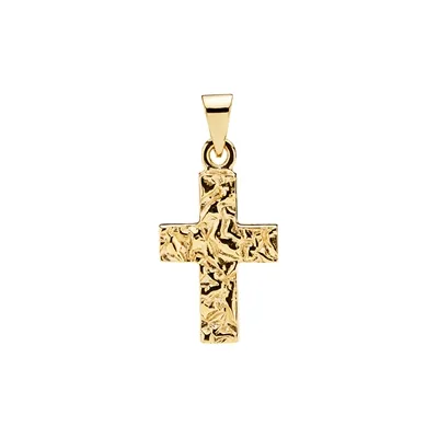 Kors i 8 kt. Guld - 10 x 16 mm