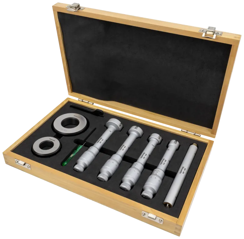 indv 3-pkt mikrometer 20-40×0,05mm m/kontrolringe