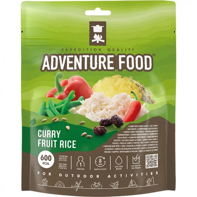 Adventure Food Curry Fruit Rice, frysetørret mad