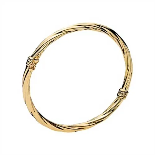 Snoet Guld Armring 9 kt. - 3 mm