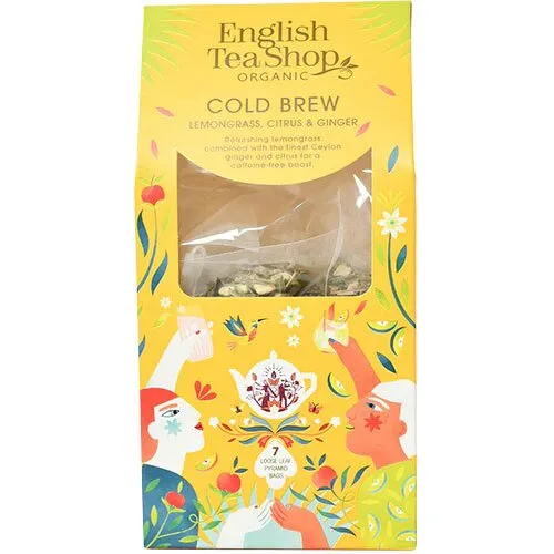 Cold Brew Lemongrass Citrus & Ginger tea Øko - 7 breve