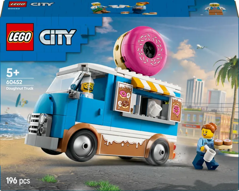 LEGO 60452 City Donut Truck - GEEKD.dk