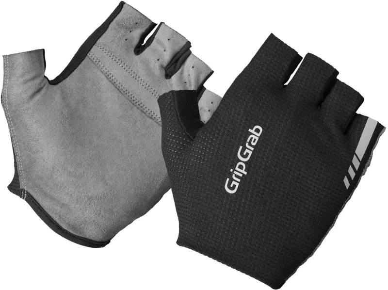 GripGrab PACR InsideGrip™ Kortfingret Sommerhandsker - Black
