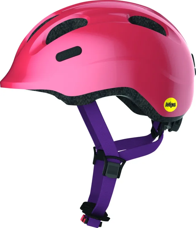 Abus Smiley 2.1 MIPS m. LED - Lyserød