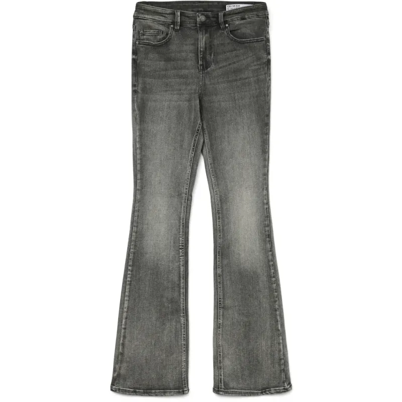 VERO MODA dame jeans VMFLASH - Medium Grey Denim