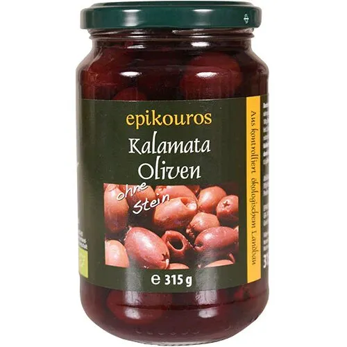 Oliven kalamata u. sten Øko. - 315 gram
