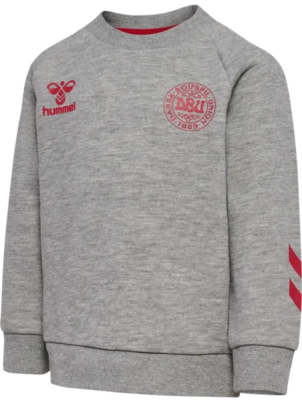 Hummel Mini Reg DBU Crewneck - Grey Melange - 86