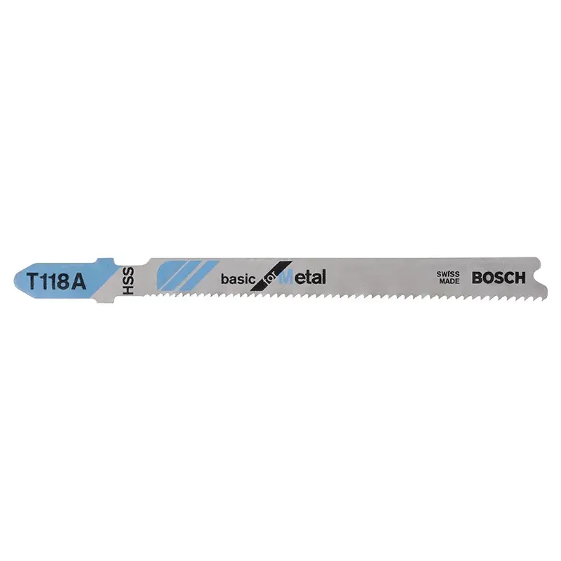 Bosch Stiksavklinge T 118 A Metal 3 Stk - 2608631507