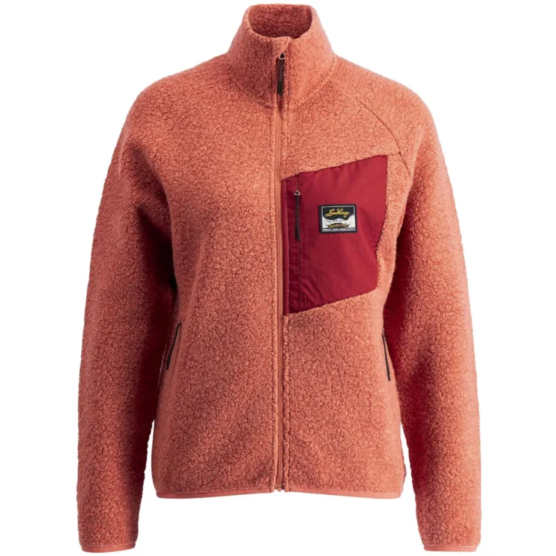 Lundhags Flok Wool Ws Pile, mellemlag, dame, lyserød