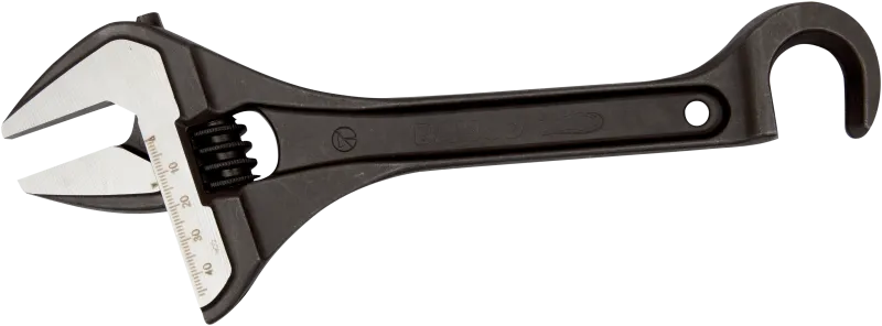 Skiftenøgle m/krog 10" 33H