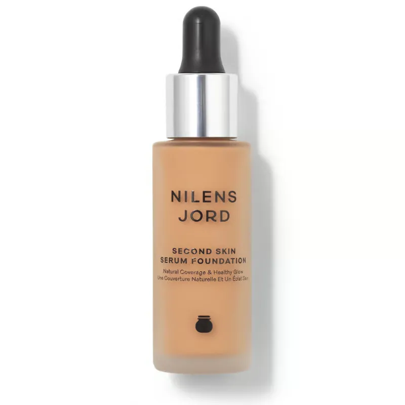 Nilens Jord Second Skin Serum Foundation 550 Tan 25 ml.