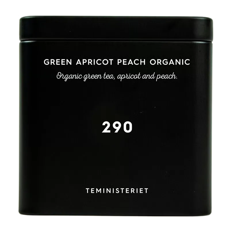 Teministeriet 290 Green Apricot Peach Ø Tin Box (100 g)