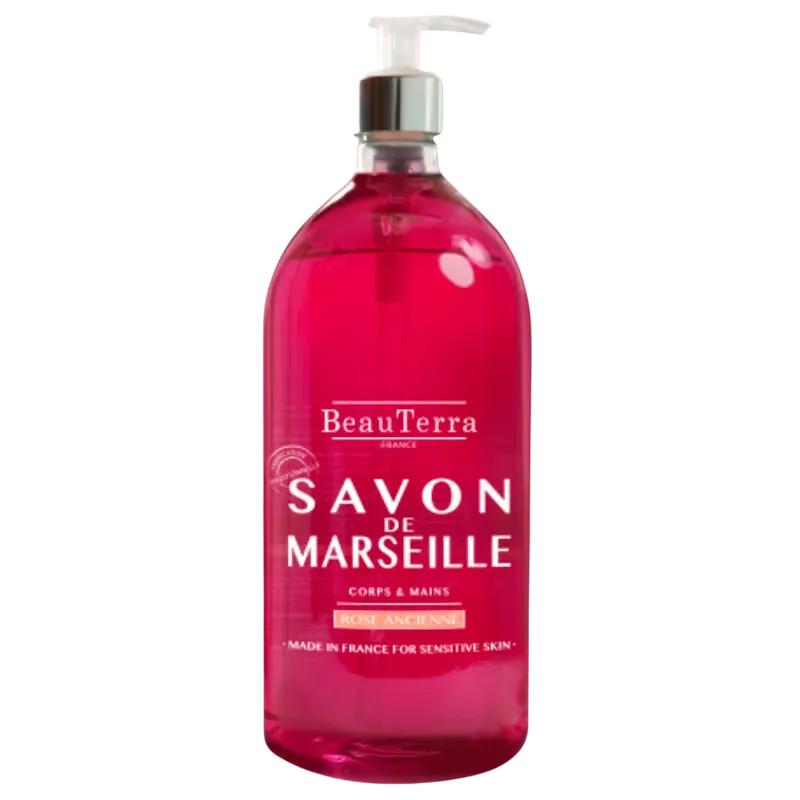 Beau Terra Marselle Liquid Soap Ancient Rose 300 ml